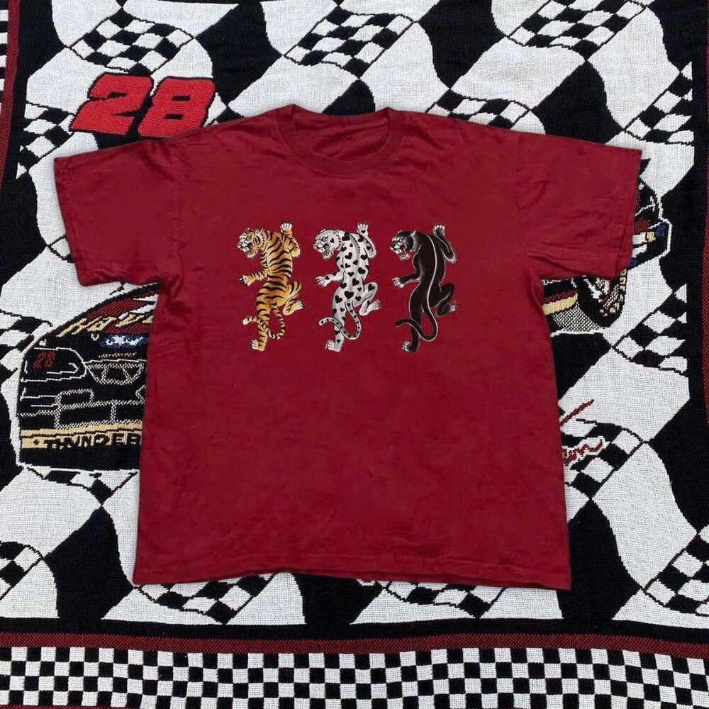Tiger Cheetah Panther Graphic T-Shirt